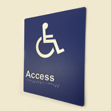 Load image into Gallery viewer, Access Wheel Chair Sign