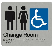 Load image into Gallery viewer, Unisex Accessible Change Room (U) Signs
