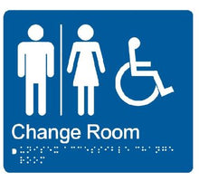 Load image into Gallery viewer, Unisex Accessible Change Room (U) Signs