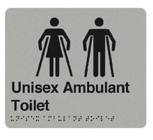 Load image into Gallery viewer, Unisex Ambulant Toilet (U) Signs