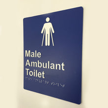 Load image into Gallery viewer, Male Ambulant Toilet Sign