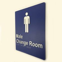Load image into Gallery viewer, Male Change Room sign