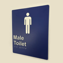 Load image into Gallery viewer, Male Toilet Sign
