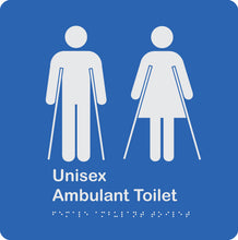 Load image into Gallery viewer, Unisex Ambulant Toilet Sign