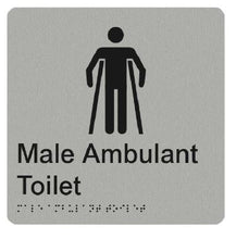 Load image into Gallery viewer, Male Ambulant Toilet Signs
