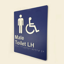 Load image into Gallery viewer, Male Toilet Sign Left Hand
