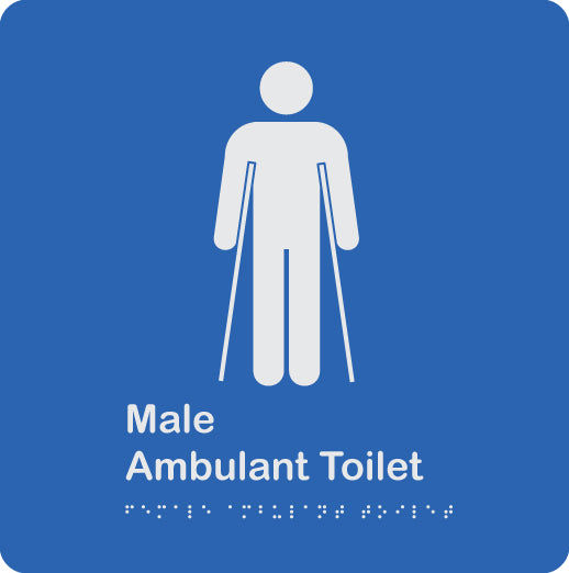 Male Ambulant Toilet Sign