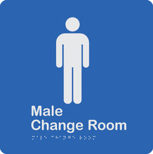 Load image into Gallery viewer, Male Change Room sign
